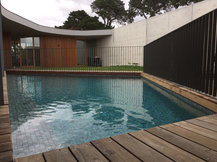 Hideaway Alpine Grey Pool Mosaic 47x47mm