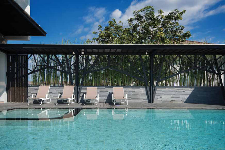 Hideaway Alpine Light Grey Pool Mosaic 47x47mm