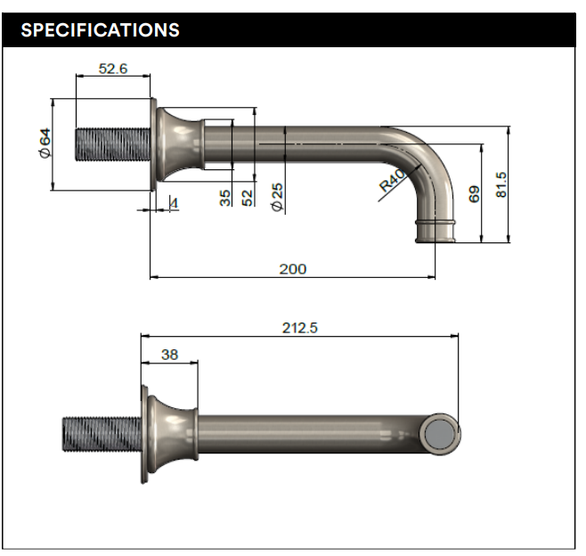 Meir Harrington Wall Spout