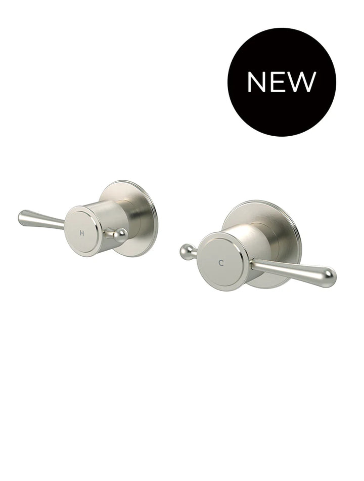 Meir Harrington Quarter Turn Wall Tap Set