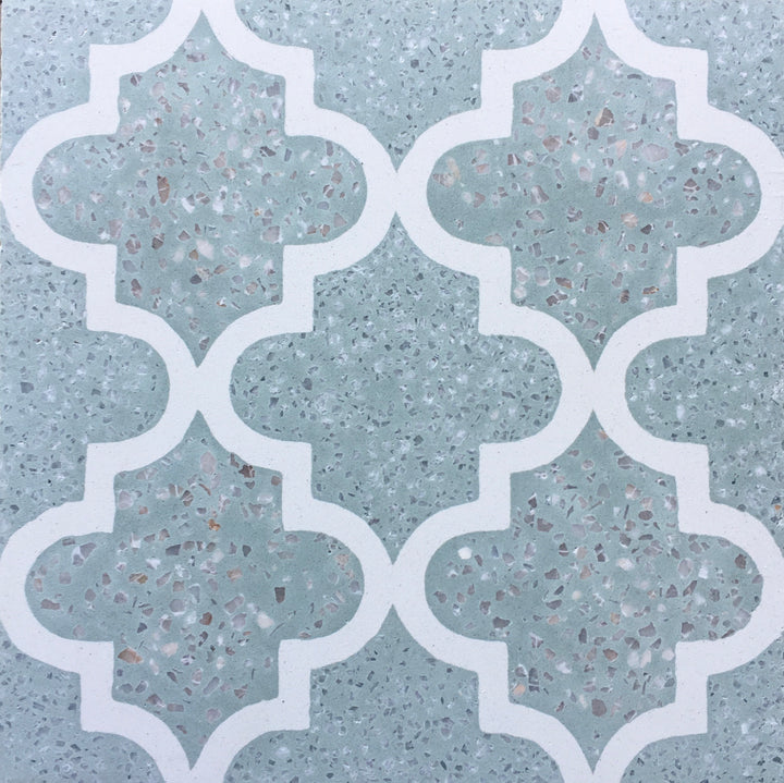 The White Lantern Encaustic Terrazzo Tile Collection