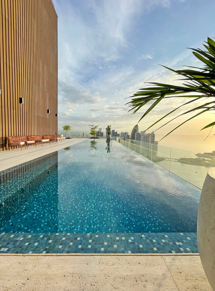 Onix Luminis Caribu Pool Tile