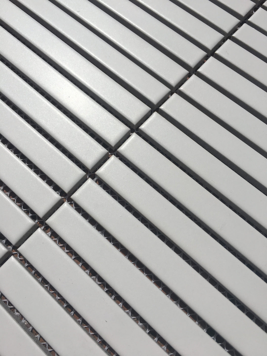 Twix White Matt Finger Mosaic