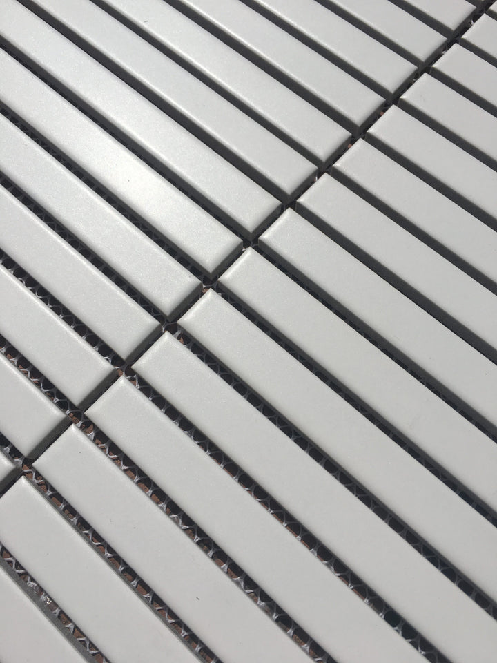 Twix White Matt Finger Mosaic