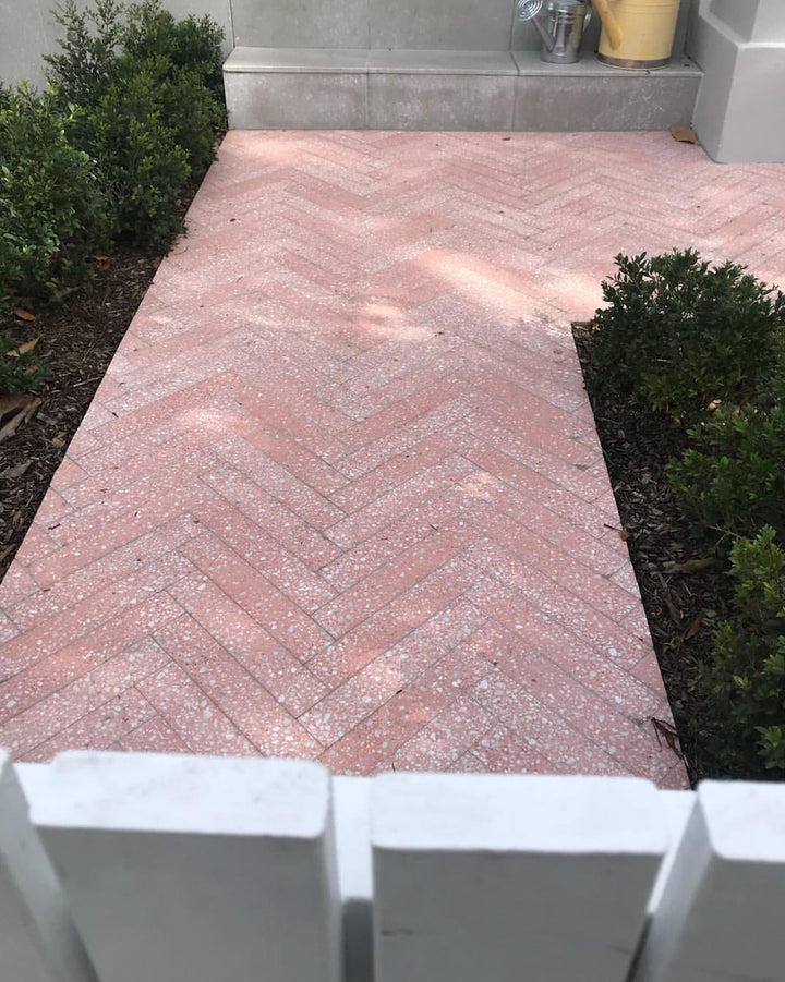 The Encaustic Terrazzo Baguette Tile Collection