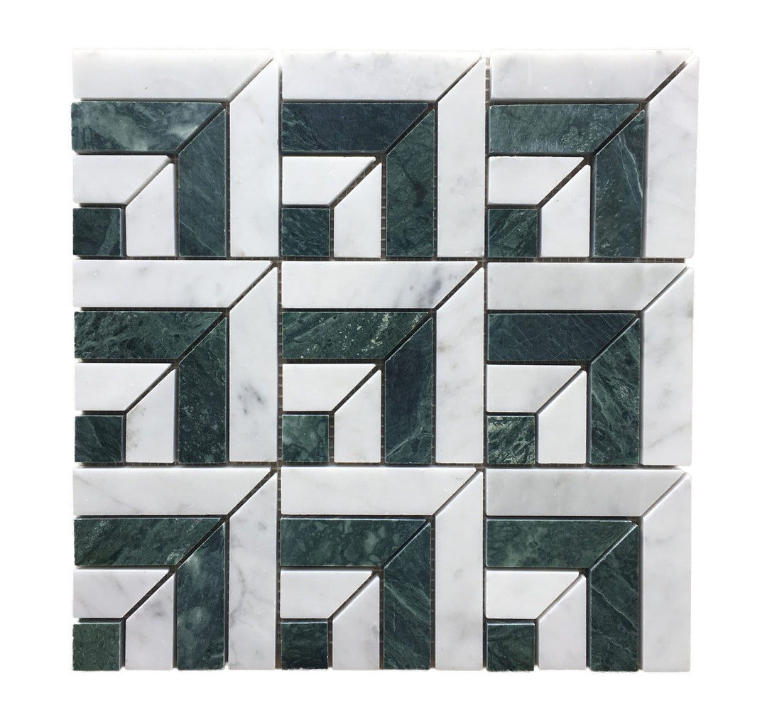Ponti Indian Green Marble Mosaic