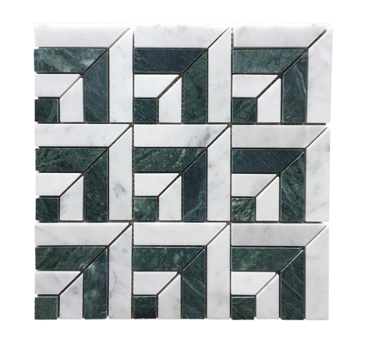 Ponti Indian Green Marble Mosaic