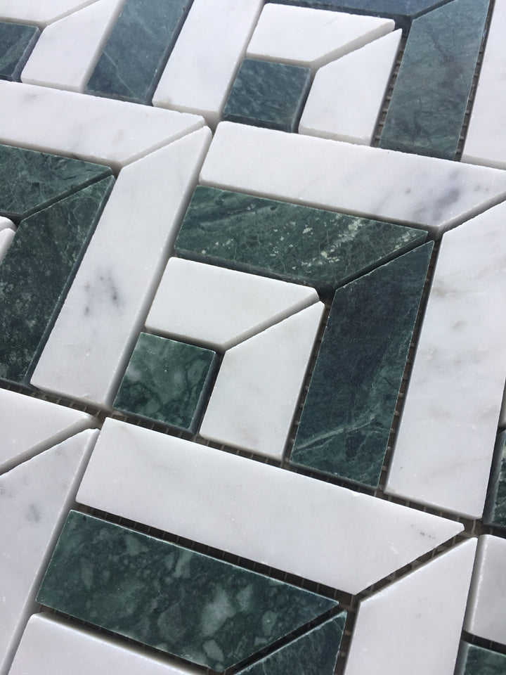 Ponti Indian Green Marble Mosaic