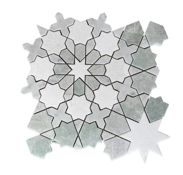 Palmyra Honed Marble Mosaic