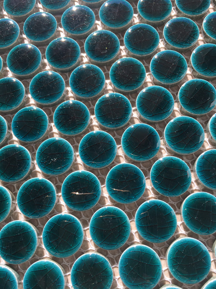 The Suki Penny Round Mosaic Tile Collection