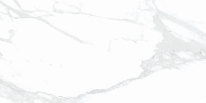 Italian 3D Crafted Calacatta Velvet White Porcelain Tiles