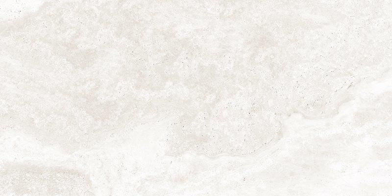 Italian 3D Crafted Travertine White (Stream Bone) Porcelain Tile