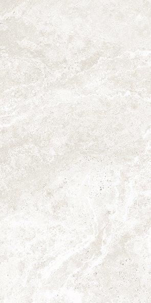 Italian 3D Crafted Travertine White (Stream Bone) Porcelain Tile