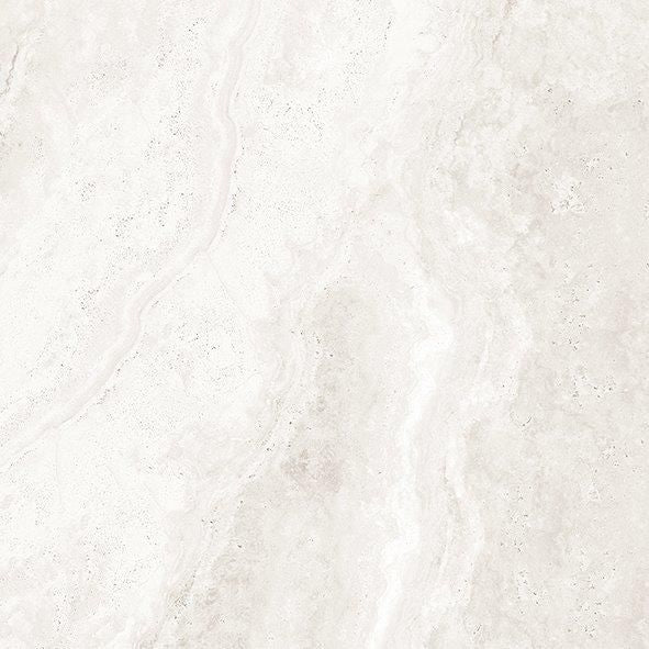 Italian 3D Crafted Travertine White (Stream Bone) Porcelain Tile