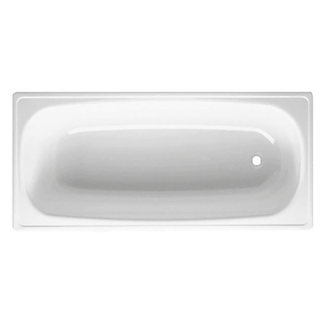 Johnson Suisse Esti Bath 1700 Pressed Steel Enamelled