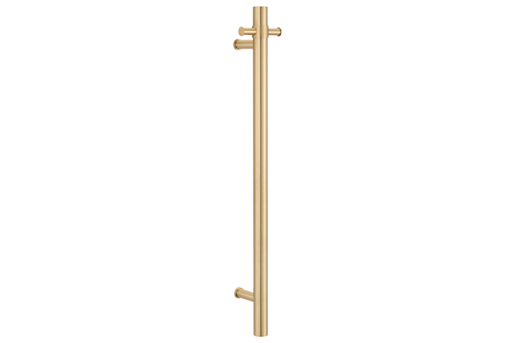 ADP Bloom Heated Towel Rail 900mm Light Brushed Brass