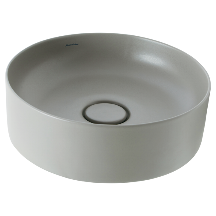 Johnson Suisse Venezia Round Countertop Vessel With Chrome Pop-down Waste