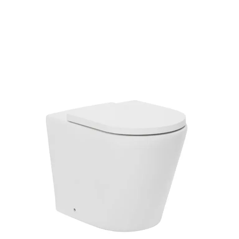 Johnson Suisse Venezia Wall Faced Rimless Pan With Seat