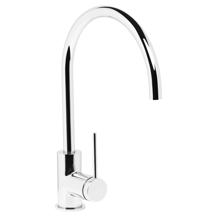 Johnson Suisse Venezia Gooseneck Sink Mixer Lead Free