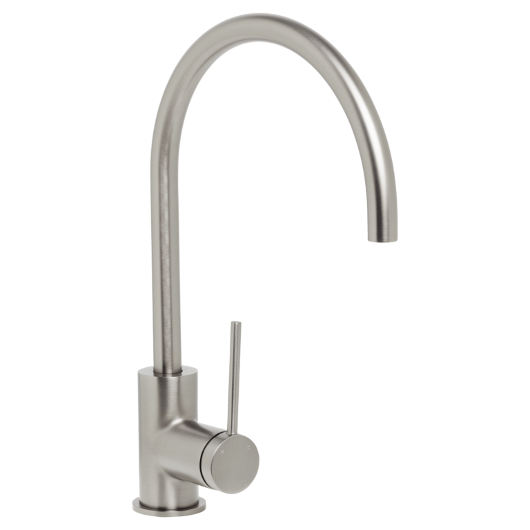 Johnson Suisse Venezia Gooseneck Sink Mixer Lead Free