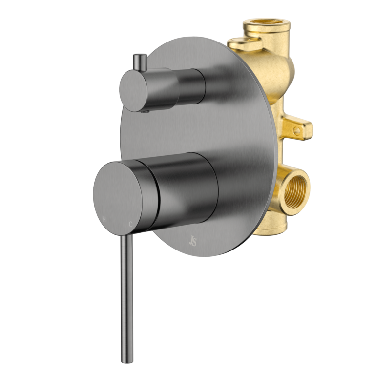 Johnson Suisse Venezia Shower Mixer With Diverter Kit Complete