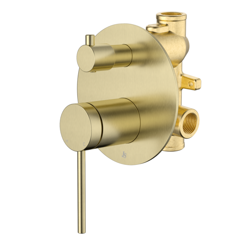 Johnson Suisse Venezia Shower Mixer With Diverter Kit Complete