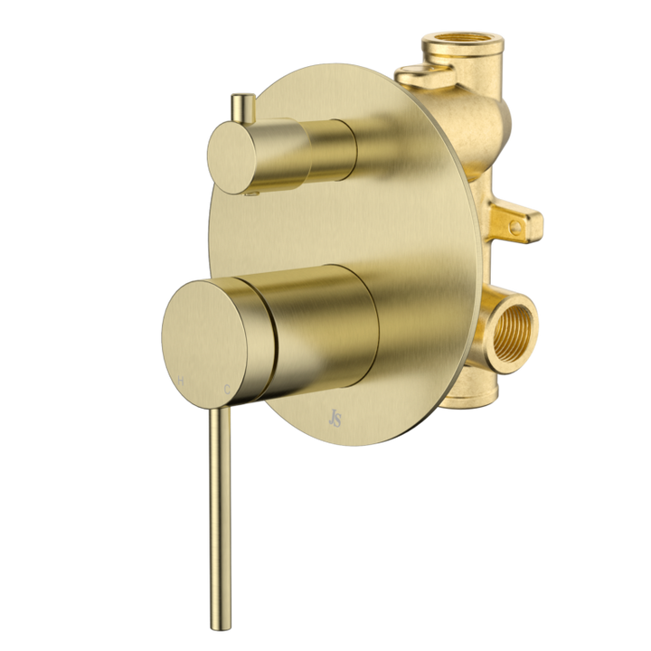 Johnson Suisse Venezia Shower Mixer With Diverter Kit Complete