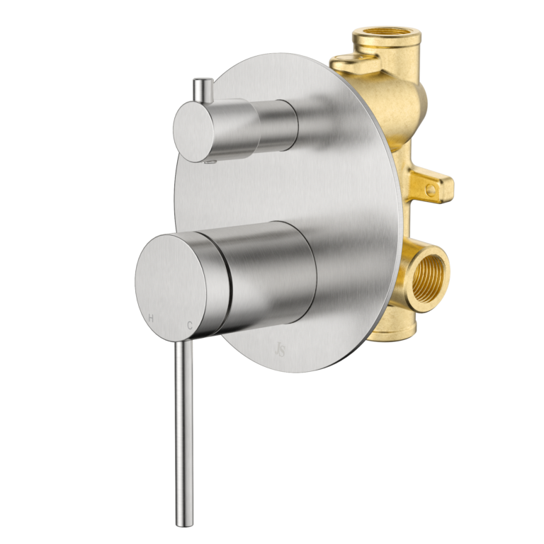 Johnson Suisse Venezia Shower Mixer With Diverter Kit Complete