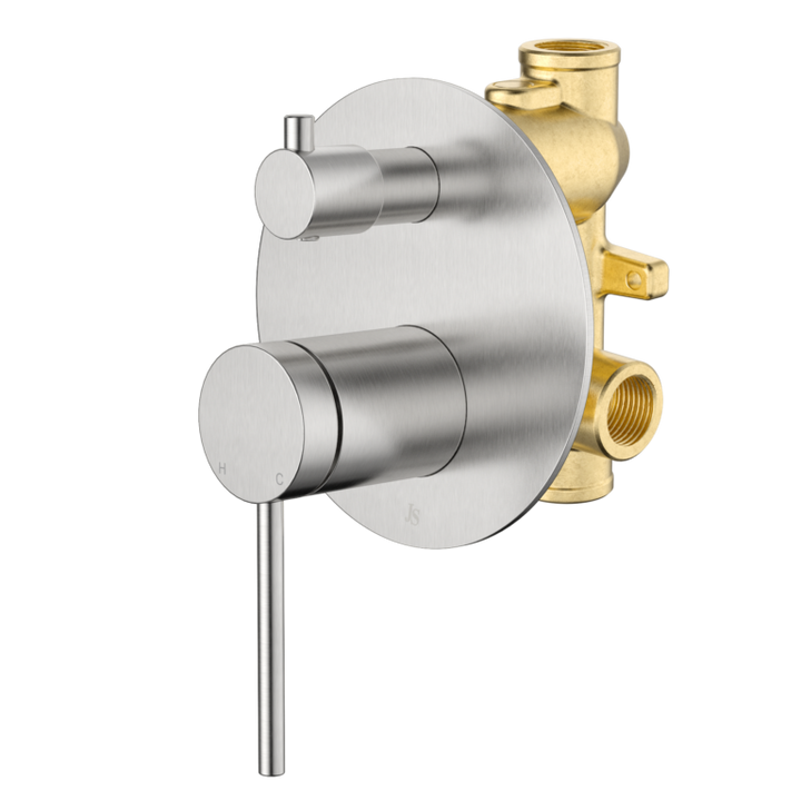 Johnson Suisse Venezia Shower Mixer With Diverter Kit Complete