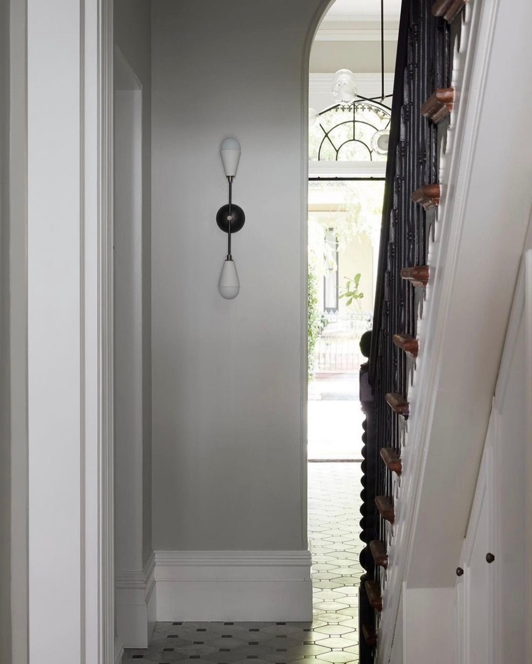 Juliette Tumbled Cararra Stone Octagon 150mm