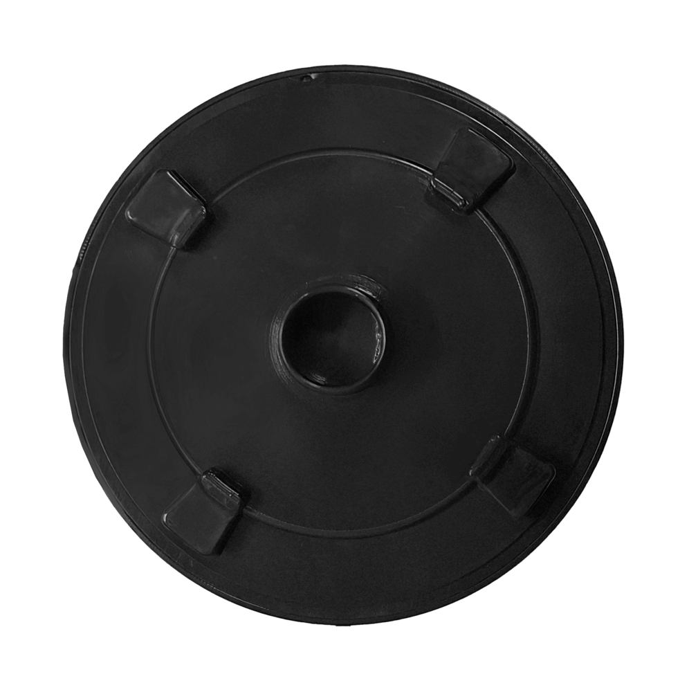 Abey Kitchen Sink Waste Cover – Matt Black