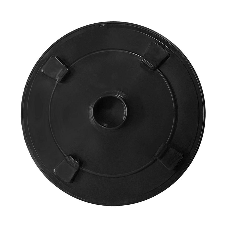 Abey Kitchen Sink Waste Cover – Matt Black