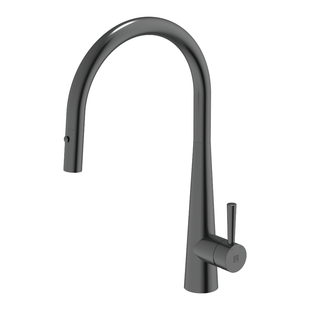 Gareth Ashton 304 Gooseneck Pull Out with Dual Spray Function Kitchen Mixer