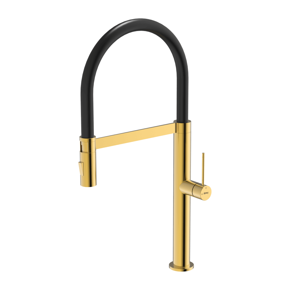 Abey 304 Chef Dual Spray Magnetic Pull Down Kitchen Mixer