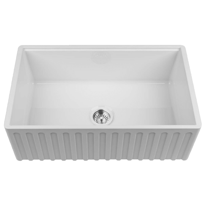 Abey Chambord Legrande Single Bowl Reversible Fireclay Sink
