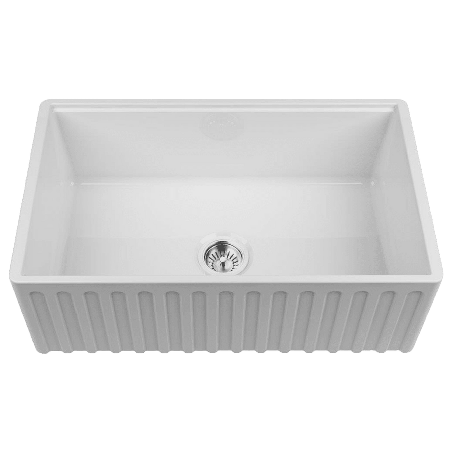 Abey Chambord Legrande Single Bowl Reversible Fireclay Sink