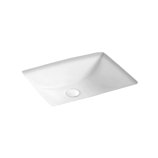 Abey Vela Rectangle Undermount Basin with Overflow