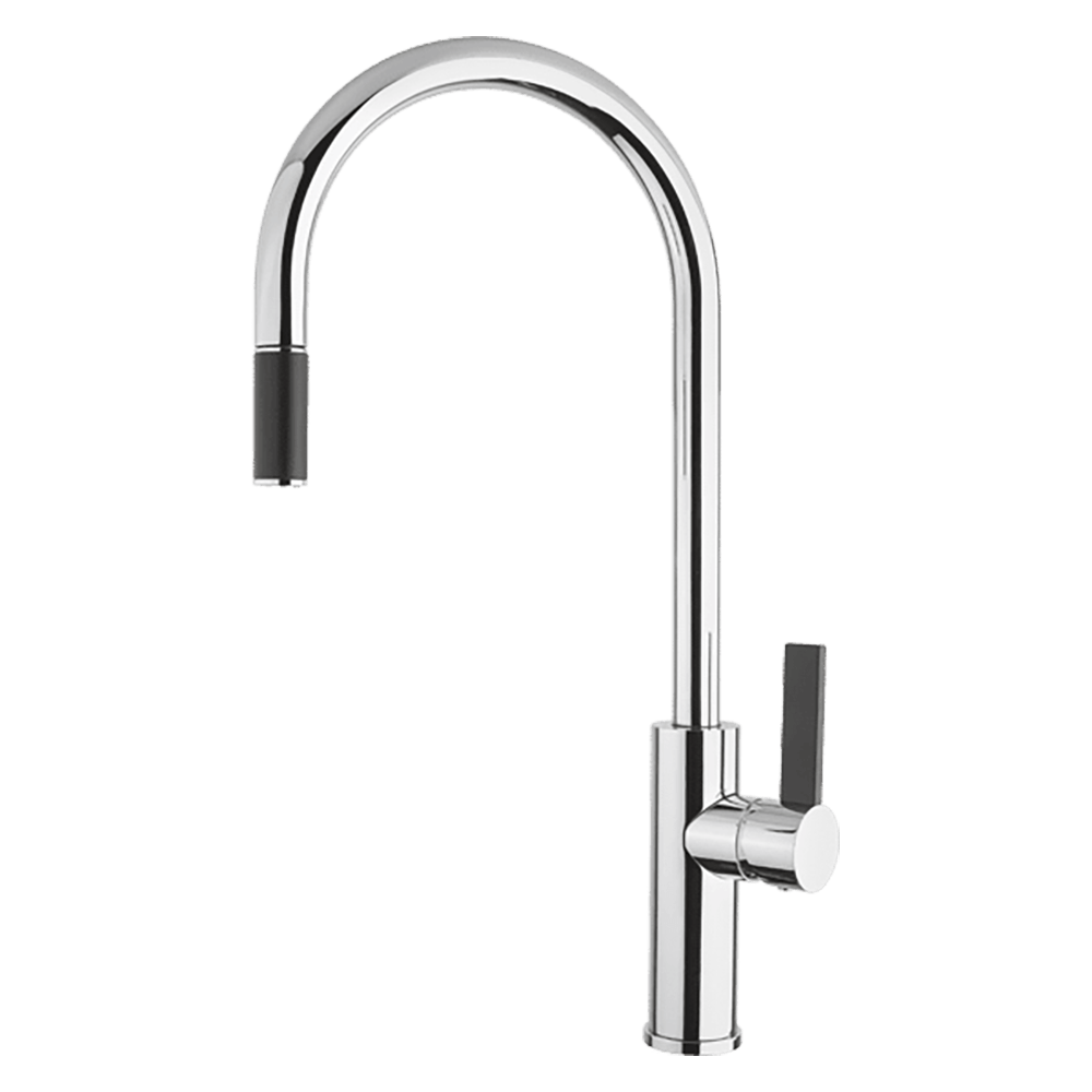 Abey Luz Gooseneck Pull-Out Mixer Lead Free