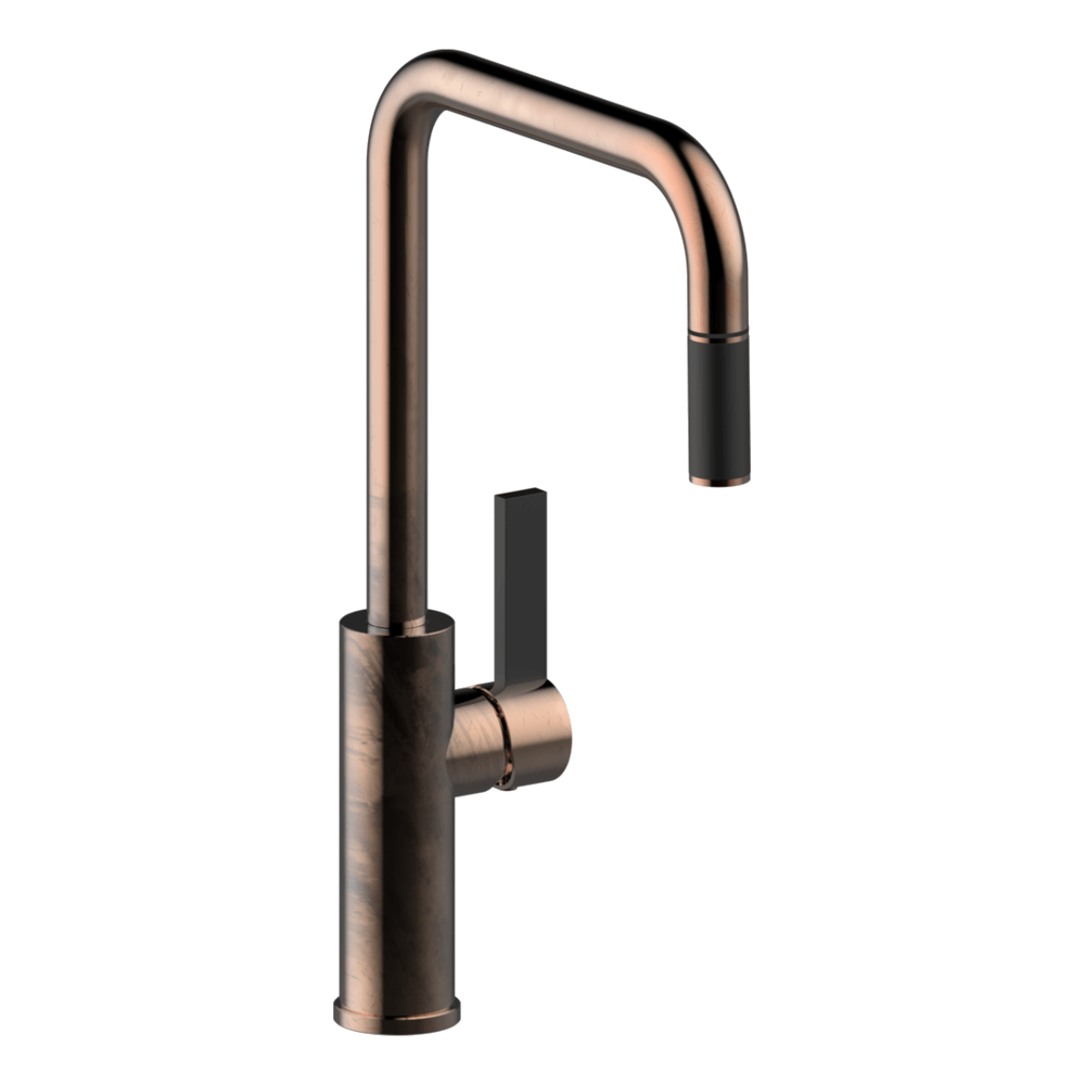 Luz Kitchen Mixer With Pull-Out Lead Free