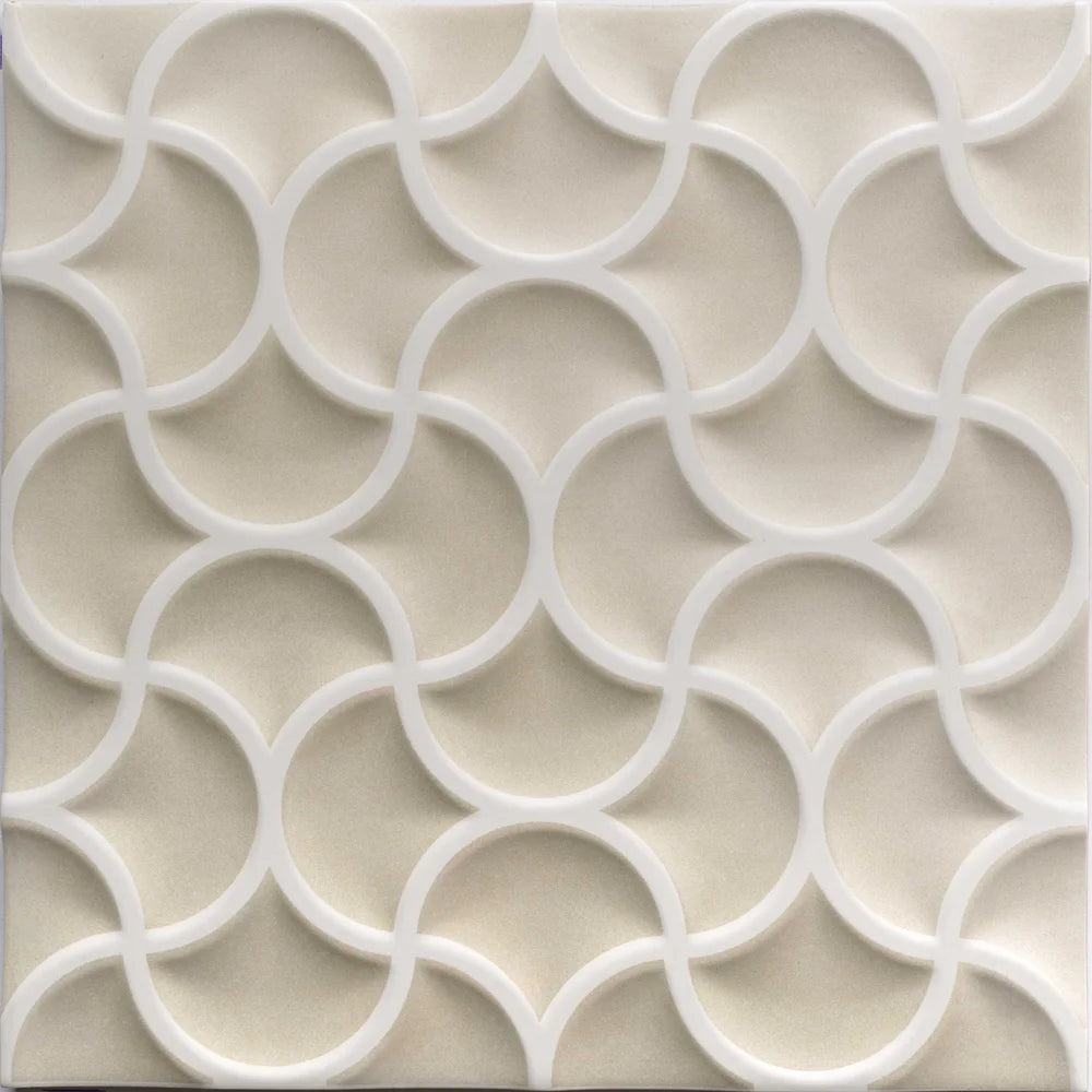 Lattice Sand 3 Dimensional Porcelain Wall Tile
