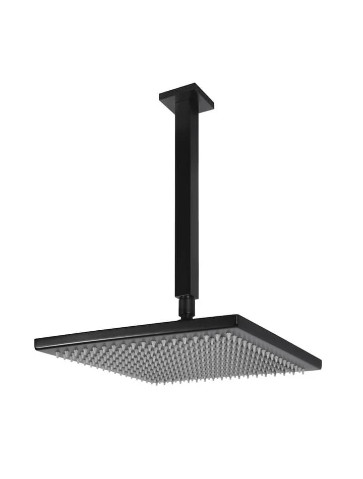 Meir Square Ceiling Shower 300mm Rose & 200mm Dropper
