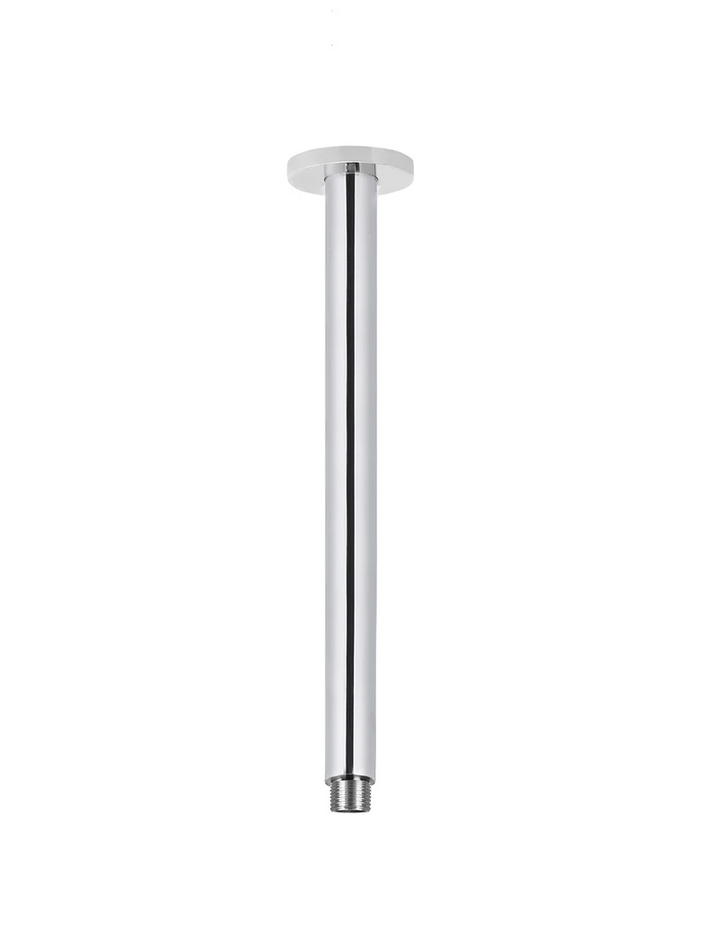 Meir Round Ceiling Shower Arm 300mm Matte Black