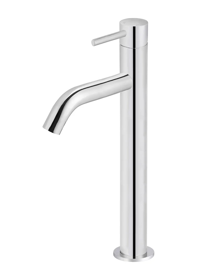 Meir Piccola Tall Basin Mixer Tap with 130mm Spout