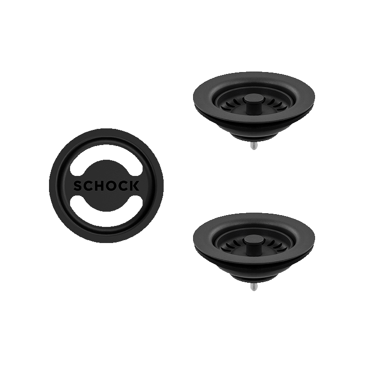 Abey Schock Trim Kit Matt Black