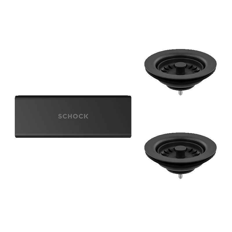 Abey Schock Trim Kit Matt Black for Kallio, Horizont & Signus