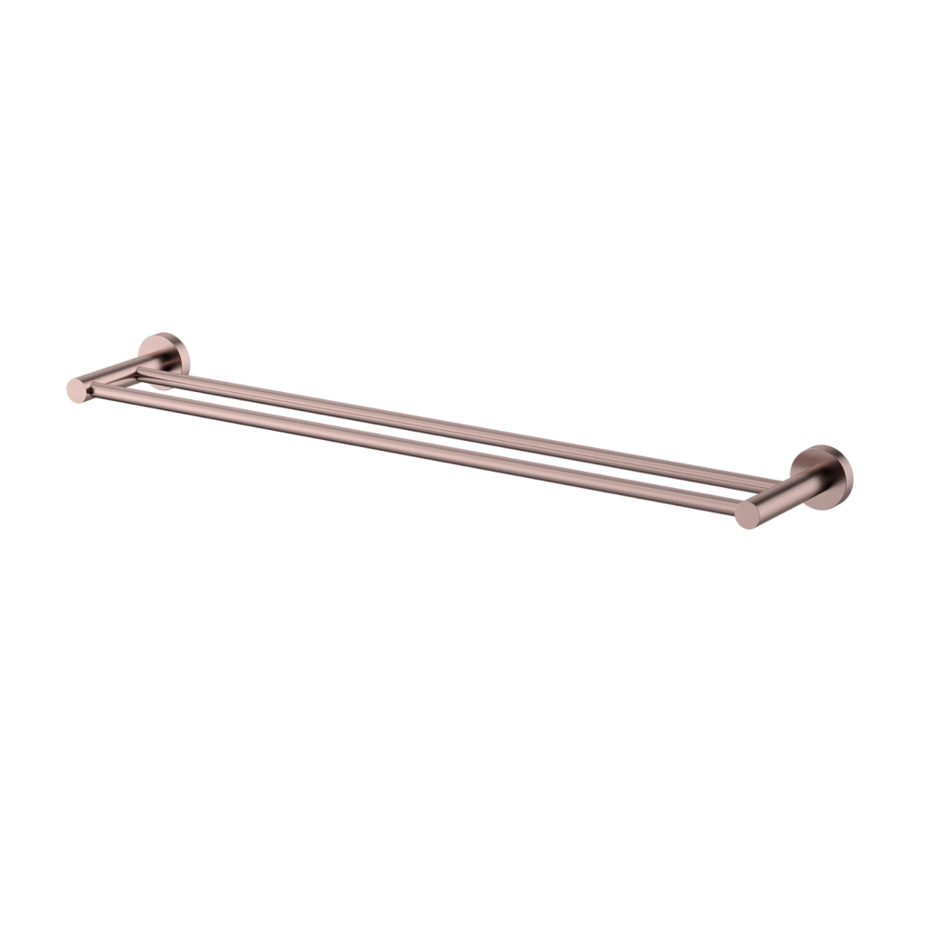Modern National Mirage Double Towel Rail 750mm