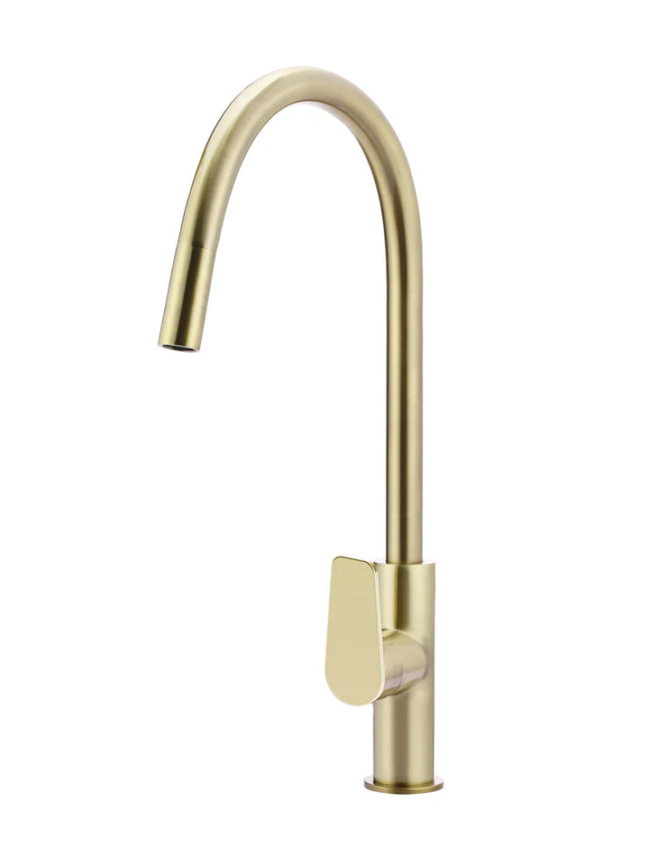 Meir Round Paddle Piccola Pull Out Kitchen Mixer Tap