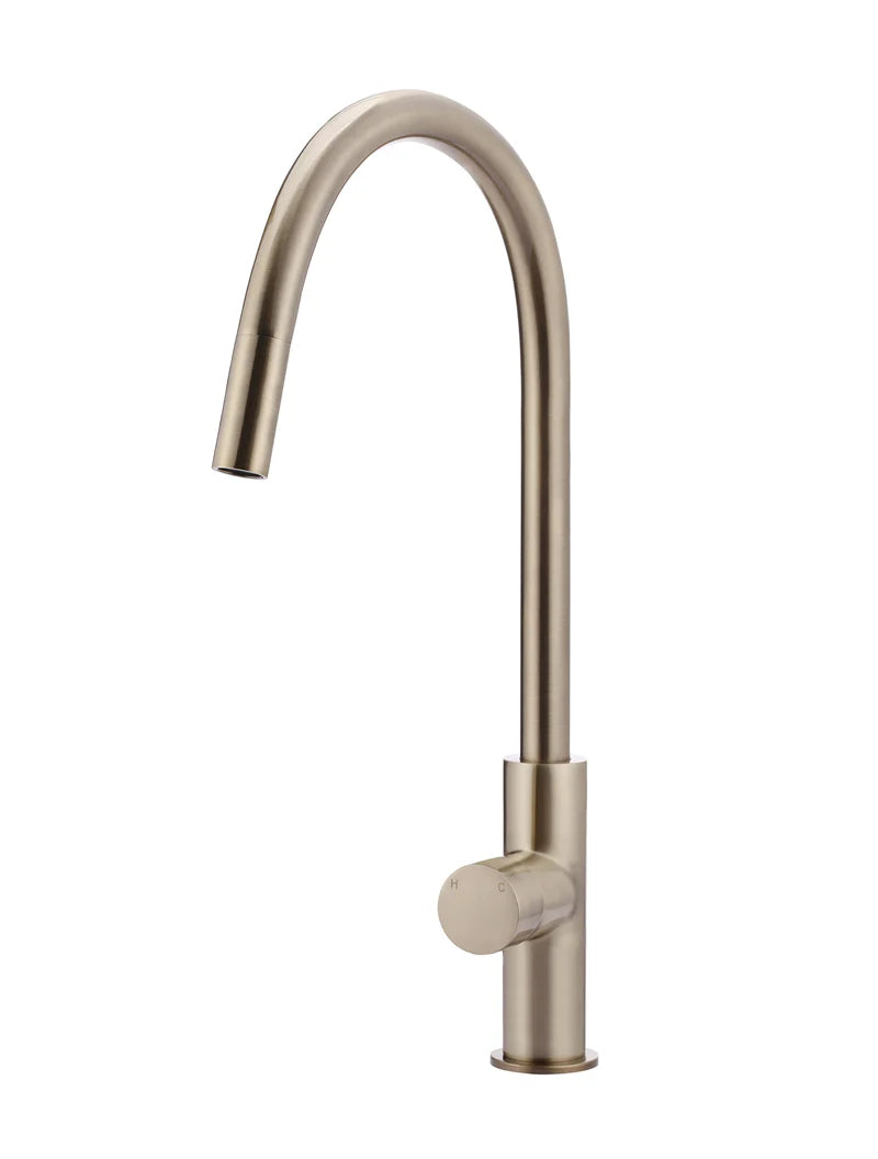 Meir Round Pinless Piccola Pull Out Kitchen Mixer Tap