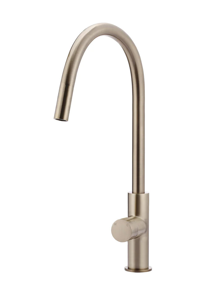 Meir Round Pinless Piccola Pull Out Kitchen Mixer Tap
