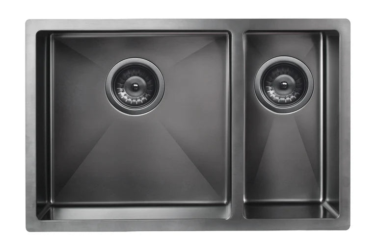 Meir Lavello Kitchen Sink - One and Half Bowl